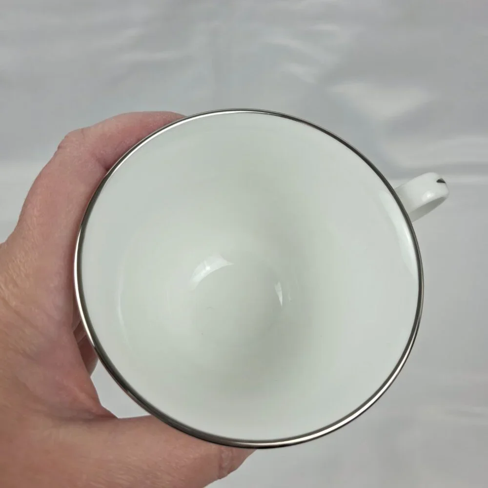 FOUR Oxford China Spring Bread Plates. The plates measure 6 3/8 inches and are w
